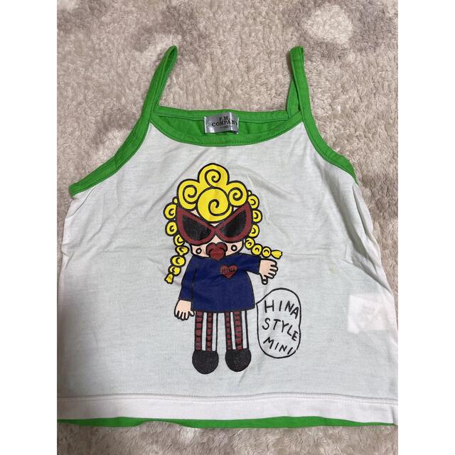 HYSTERIC MINI(ヒステリックミニ)のヒスミニ　タンクトップ キッズ/ベビー/マタニティのキッズ服女の子用(90cm~)(Tシャツ/カットソー)の商品写真