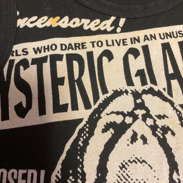 HYSTERIC GLAMOUR(ヒステリックグラマー)のヒステリック　グラマー　タンクトップ レディースのトップス(タンクトップ)の商品写真