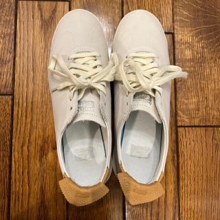 オニツカタイガー(Onitsuka Tiger)の美品　オニツカタイガー　Mexico66 スエード　ホワイト(スニーカー)