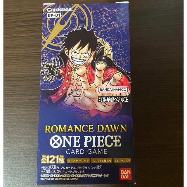 ONE PIECE(ワンピース)のワンピース　ロマンスドーン　BOX 新品 エンタメ/ホビーのトレーディングカード(Box/デッキ/パック)の商品写真