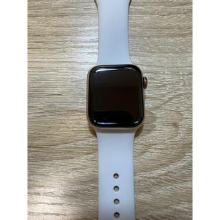 アップルウォッチ(Apple Watch)のApple Watch Series 5 ステンレス ゴールド(腕時計(デジタル))