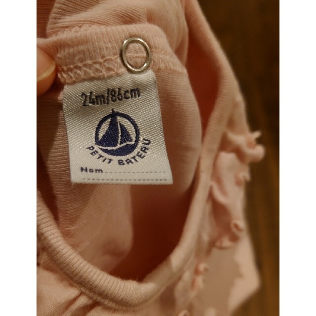 PETIT BATEAU(プチバトー)のPETIT BATEAU　24m  86cm キッズ/ベビー/マタニティのベビー服(~85cm)(シャツ/カットソー)の商品写真