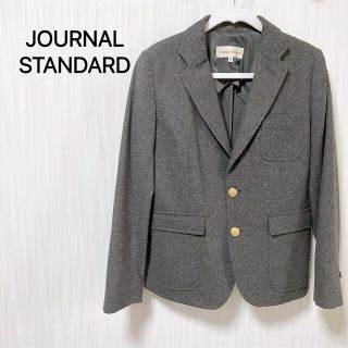 ジャーナルスタンダード(JOURNAL STANDARD)のジャーナルスタンダード　テーラードジャケット　グレー　金ボタン(テーラードジャケット)