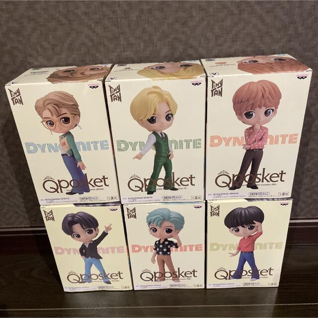 TinyTAN Dynamite Qposket 7種セット フルコンプ BTS