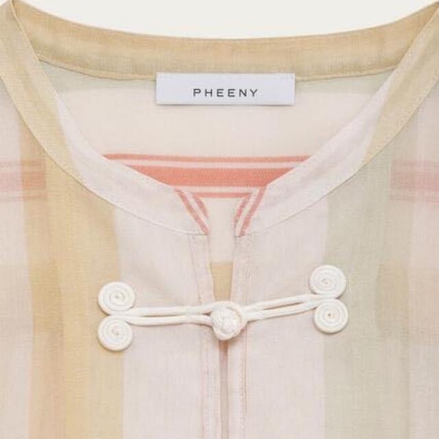 PHEENY(フィーニー)の(値下げ)PHEENY ストライプチュニックブラウス  レディースのトップス(シャツ/ブラウス(長袖/七分))の商品写真