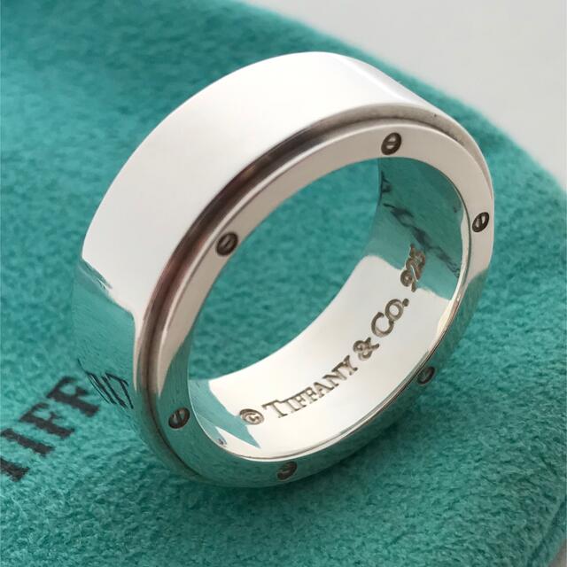 Tiffany & Co.(ティファニー)のTiffany メトロポリスリング 22号　美品希少 メンズのアクセサリー(リング(指輪))の商品写真
