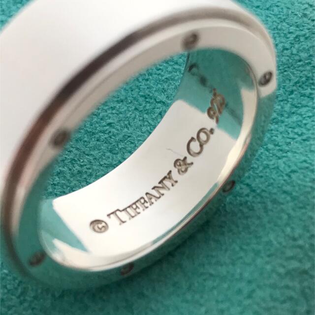 Tiffany & Co.(ティファニー)のTiffany メトロポリスリング 22号　美品希少 メンズのアクセサリー(リング(指輪))の商品写真