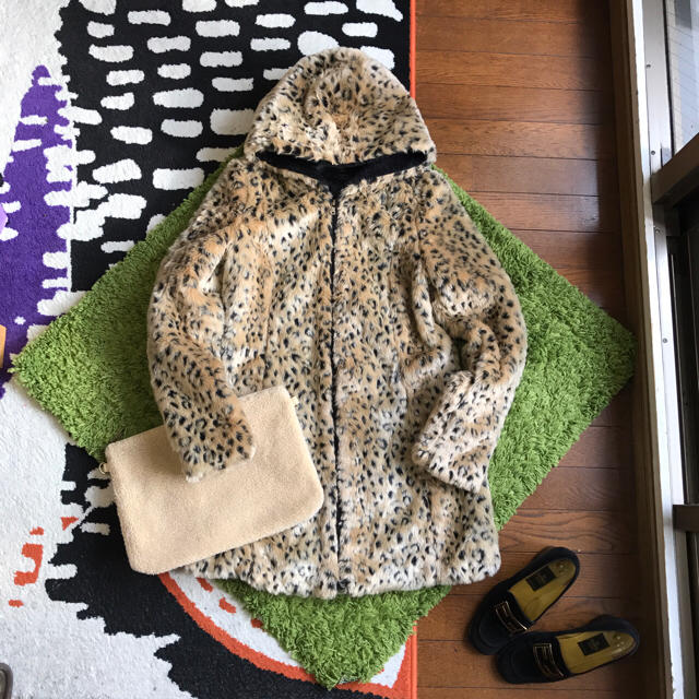 ZARA(ザラ)のZARA☆レオパード☆コート レディースのジャケット/アウター(毛皮/ファーコート)の商品写真