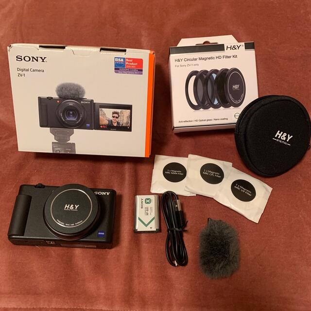 18%OFF】 SONY - SONY VLOGCAM ZV-1 | MagneticフィルターKit付き
