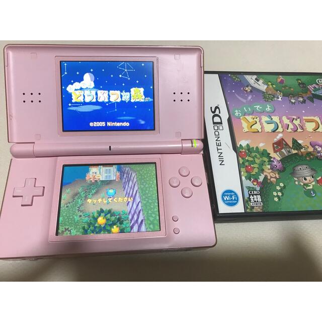 ゲーム【3点セット】DS本体 おいでよ動物の森 ポケットモンスター　充電器有