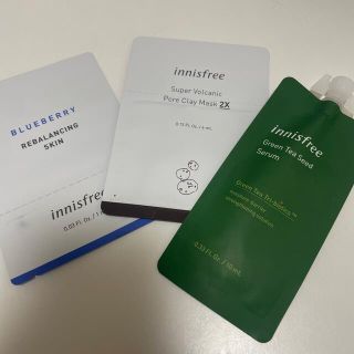 イニスフリー(Innisfree)のイニスフリー3点お試しセット(サンプル/トライアルキット)