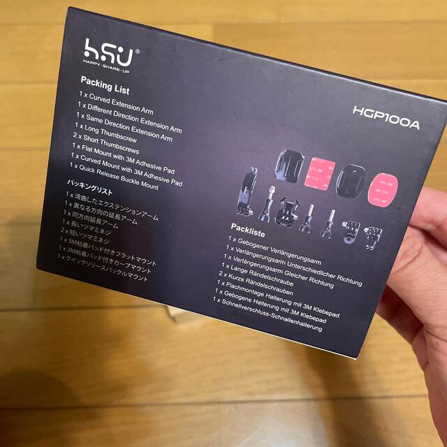 HSU アクションカメラキット スマホ/家電/カメラのスマホアクセサリー(その他)の商品写真