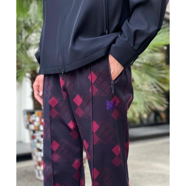 Needles - needles TRACK PANT - POLY JQ. トラックパンツ XSの通販 by