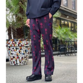 美品 needles END. コラボ セットアップ 総柄 トラックパンツ-