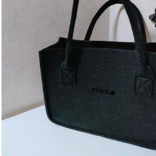 ズッカ(ZUCCa)のzucca　フェルトバック　美品(ハンドバッグ)