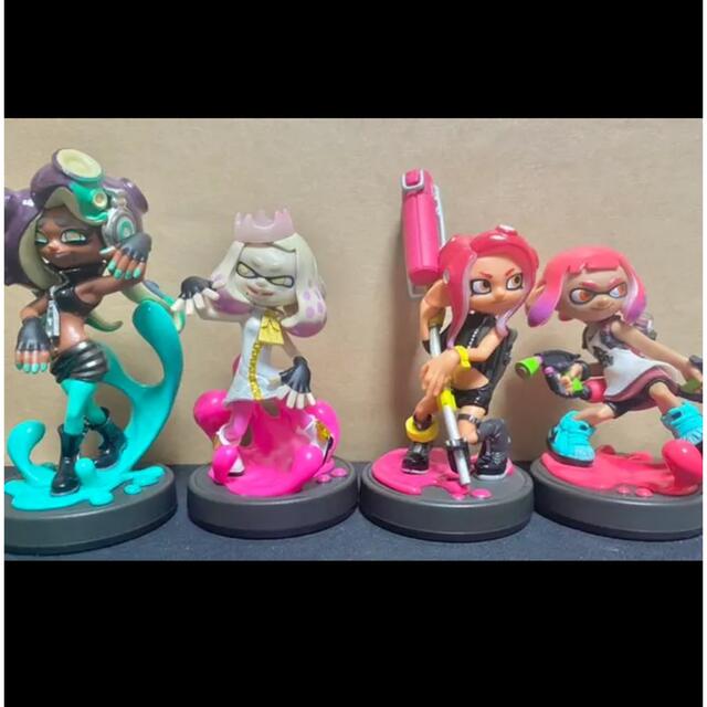 スプラトゥーン3 amiibo まとめ売り タコ ガール ネオンピンク - その他