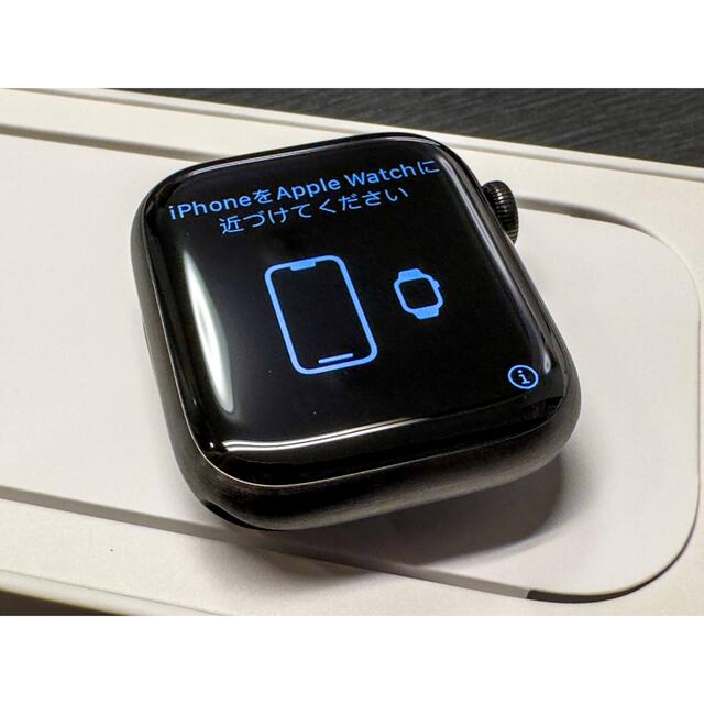 Apple Watch Edition 7 ブラック チタン 45mm美品