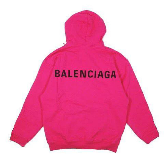 オックスフォードブルー 正規店購入BALENCIAGAパーカーXS - 通販