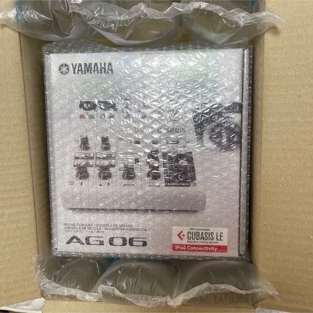 ヤマハ(ヤマハ)の～楓様専用～【新品未使用】YAMAHA AG06  楽器のDTM/DAW(オーディオインターフェイス)の商品写真