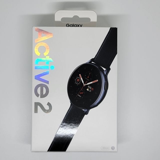 Galaxy(ギャラクシー)の新品 スマートウォッチ Galaxy Watch Active2 40mm メンズの時計(腕時計(デジタル))の商品写真