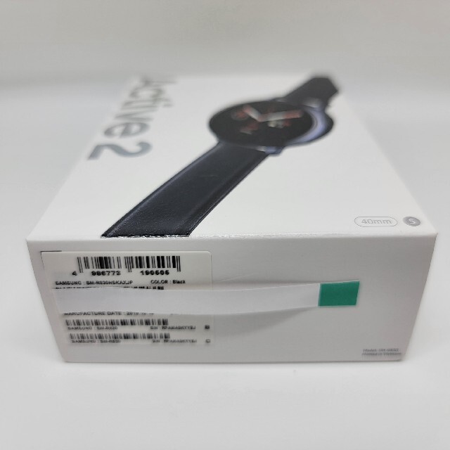 Galaxy(ギャラクシー)の新品 スマートウォッチ Galaxy Watch Active2 40mm メンズの時計(腕時計(デジタル))の商品写真