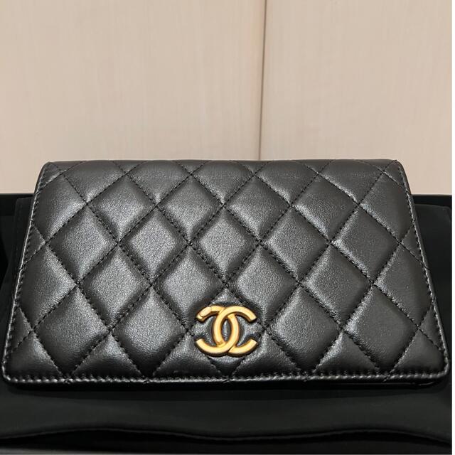 人気 CHANEL - 財布 長財布 二つ折り財布 ロングウォレット シャネル