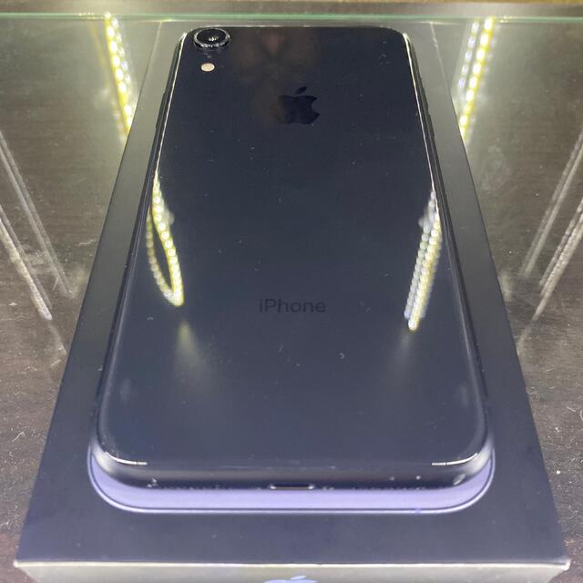 iPhone(アイフォーン)のiPhone XR 64GB SIMフリー　ブラック スマホ/家電/カメラのスマートフォン/携帯電話(スマートフォン本体)の商品写真