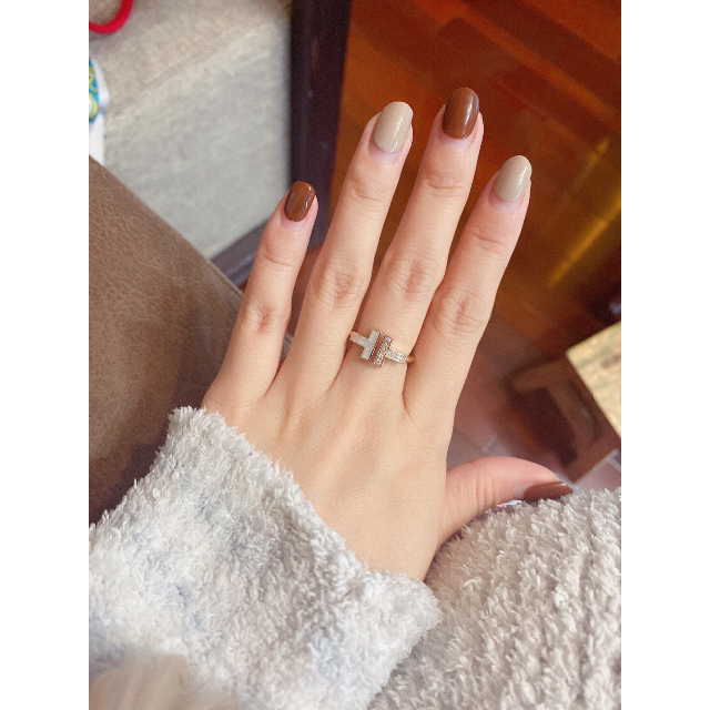 カテゴリ Tiffany リング 12号 K18 YG 22190402の通販 by tamariya's