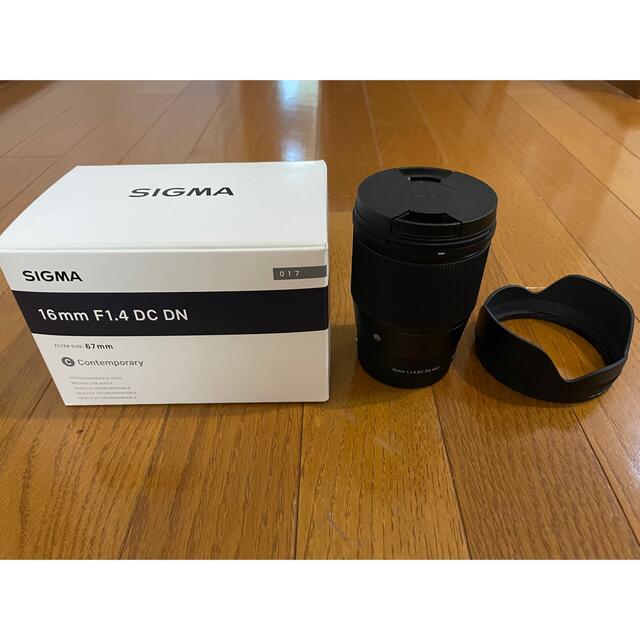 sigma 16mm f1.4 dc dn SONY Eマウント