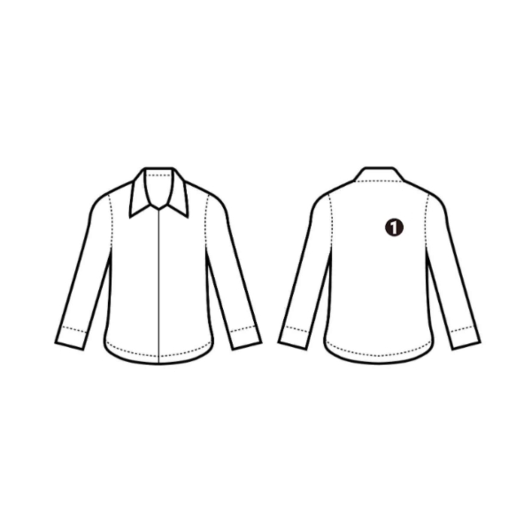 Engineered Garments(エンジニアードガーメンツ)のEngineered Garments カジュアルシャツ XS 白(総柄) 【古着】【中古】 メンズのトップス(シャツ)の商品写真
