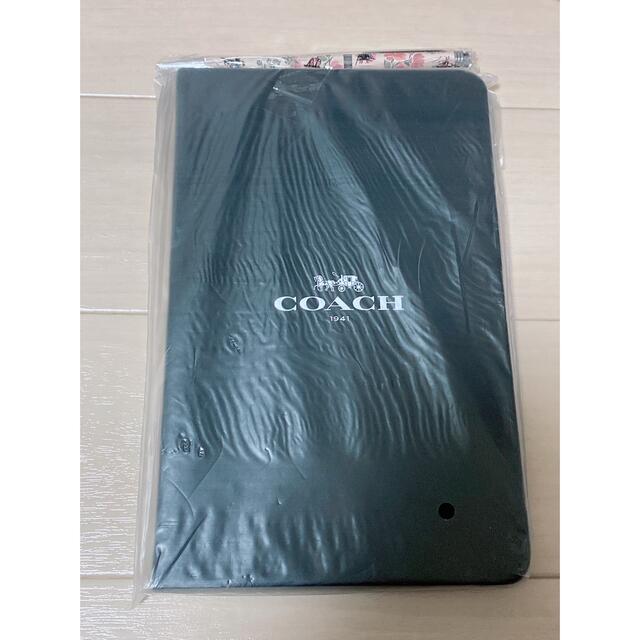 COACH(コーチ)のcoach コーチ　ノート & ボールペン　付録 インテリア/住まい/日用品の文房具(ノート/メモ帳/ふせん)の商品写真