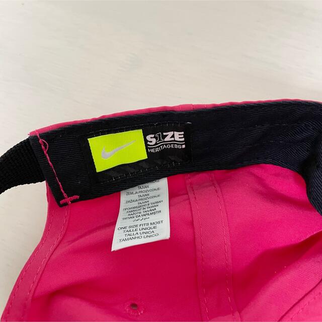 NIKE(ナイキ)の※専用【NIKE】スポーツキャップ pink レディースの帽子(キャップ)の商品写真