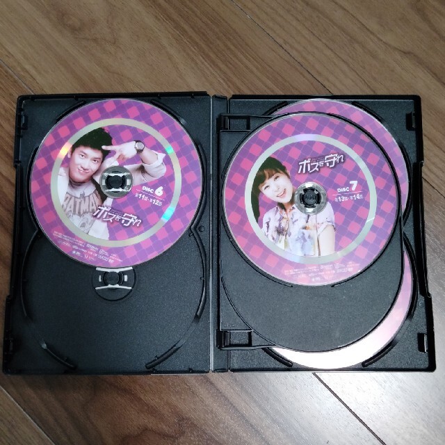 ボスを守れ　DVD-BOX  ①②セット エンタメ/ホビーのDVD/ブルーレイ(TVドラマ)の商品写真