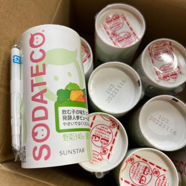 SUNSTAR(サンスター)のSUNSTAR  サンスター　 ソダテコやさいではぐくむスムージー 14本 食品/飲料/酒の健康食品(その他)の商品写真