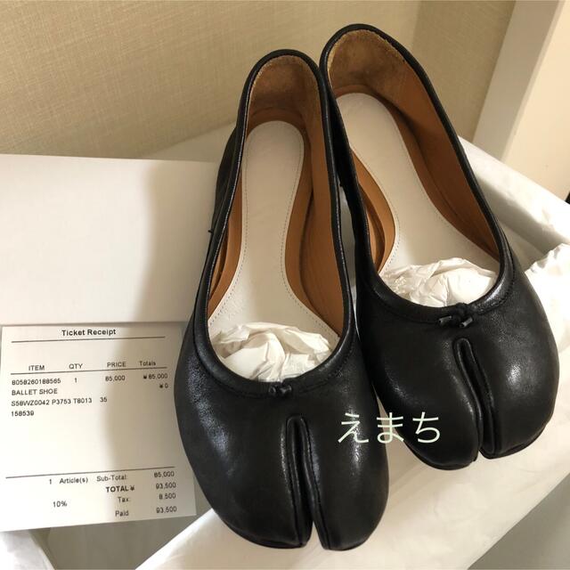 46%割引 HOT Maison Martin Margiela - 《週末お値下げ》【新品未使用 割引売上 未使用!Maison Margiela メゾンマルジェラ 足袋バレエ サイズ35 フラットシューズ/バレエシューズ