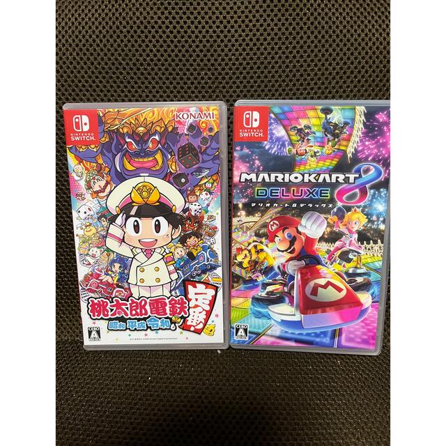 ゲームソフト/ゲーム機本体マリオカートデラックス8&桃太郎伝説Switch