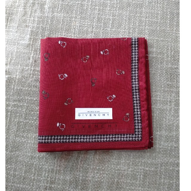 GIVENCHY(ジバンシィ)のGIVENCHY　ジバンシィ　ハンカチ3枚セット メンズのファッション小物(ハンカチ/ポケットチーフ)の商品写真