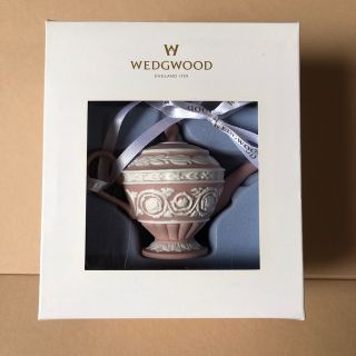 ウェッジウッド(WEDGWOOD)のウェッジウッド オーナメント　ティーポット(置物)