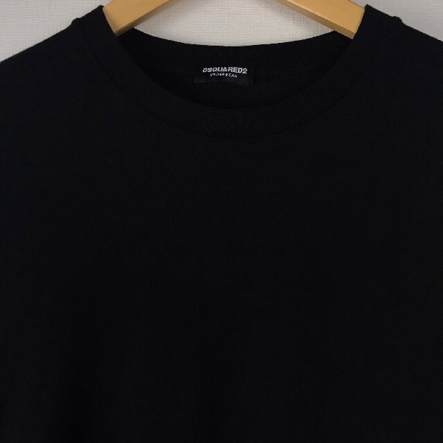 美品 ディースクエアード 長袖Tシャツ ブラック サイズS | myglobaltax.com
