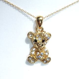 スワロフスキー(SWAROVSKI)のスワロフスキークマちゃんネックレス(ネックレス)