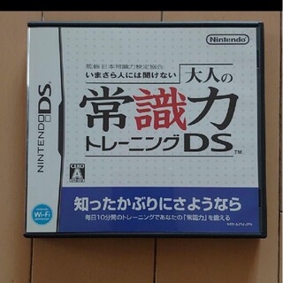 ニンテンドーDS(ニンテンドーDS)のいまさら人には聞けない 大人の常識力トレーニングDS(携帯用ゲームソフト)