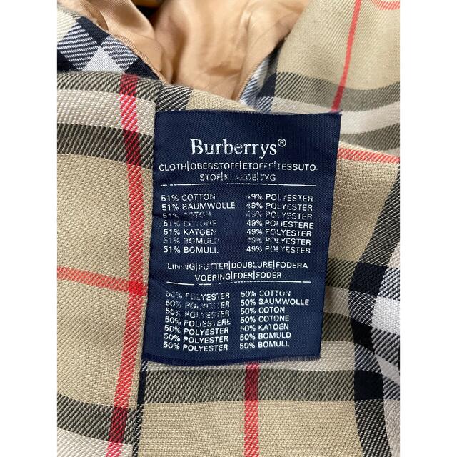 BURBERRY(バーバリー)のバーバリー英国本店購入 ステンカラーコート（Made in England） メンズのジャケット/アウター(ステンカラーコート)の商品写真