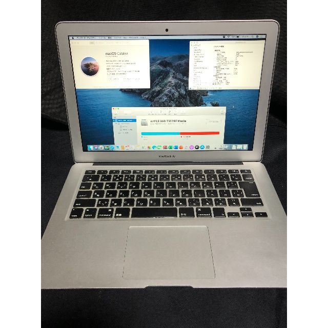 Apple(アップル)のMacBook Air 13インチ Mid2012・Ci5・4G・SSD128G スマホ/家電/カメラのPC/タブレット(ノートPC)の商品写真