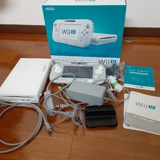 ニンテンドウ(任天堂)のNintendo Wii U プレミアムセット SHIRO(家庭用ゲーム機本体)