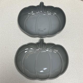 ルクルーゼ(LE CREUSET)のルクルーゼ　パンプキンディッシュM ミストグレーセット(食器)