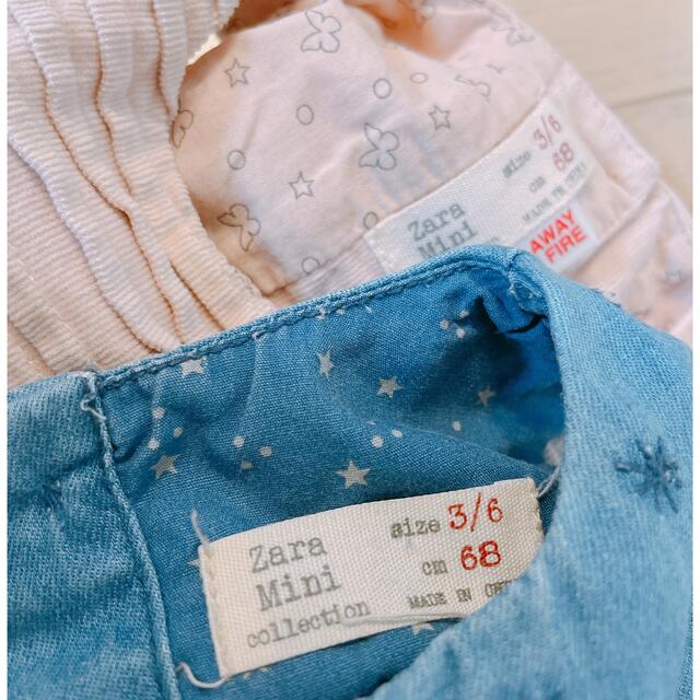 ZARA(ザラ)のZARA mini ワンピース　チュニックセット キッズ/ベビー/マタニティのベビー服(~85cm)(ワンピース)の商品写真