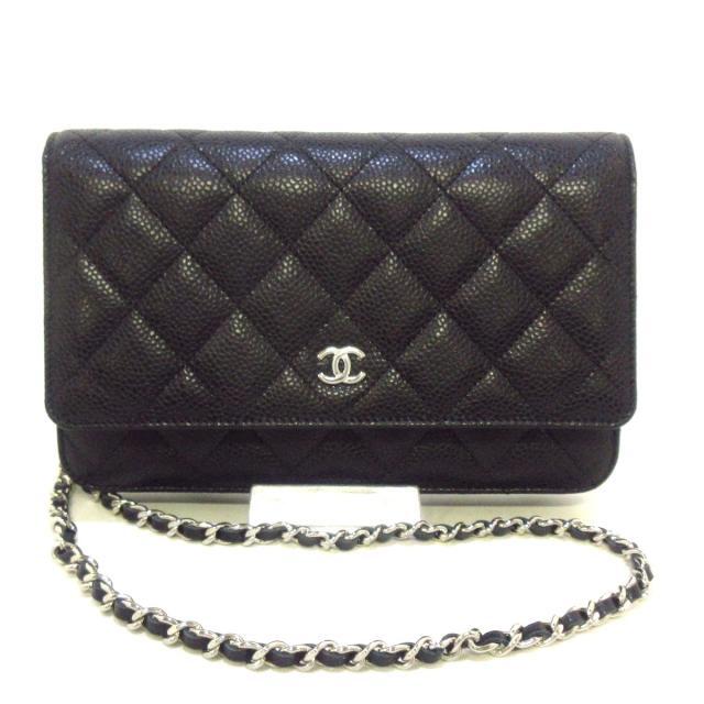 CHANEL(シャネル)のシャネル 財布美品  マトラッセ AP0250 黒 レディースのファッション小物(財布)の商品写真