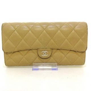 シャネル(CHANEL)のシャネル 長財布 ベージュ ココマーク(財布)