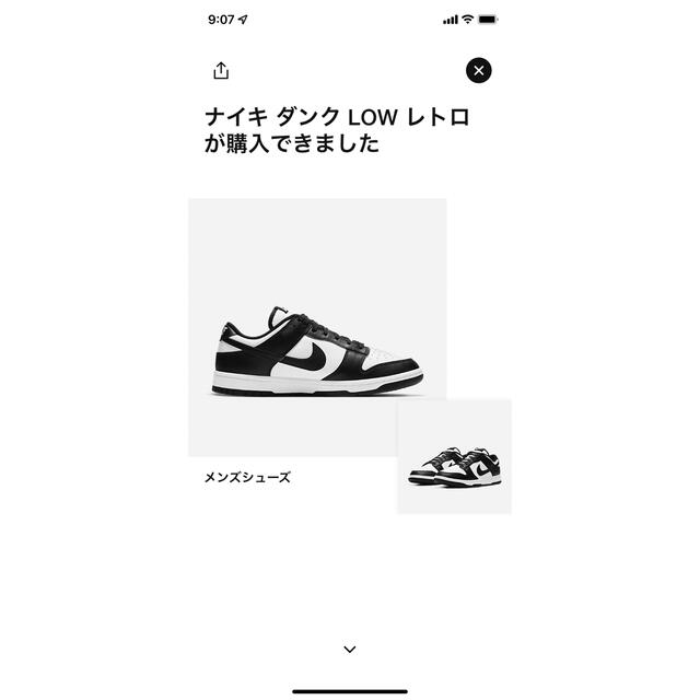 Nike Dunk Low Retro "White/Black" 29cm