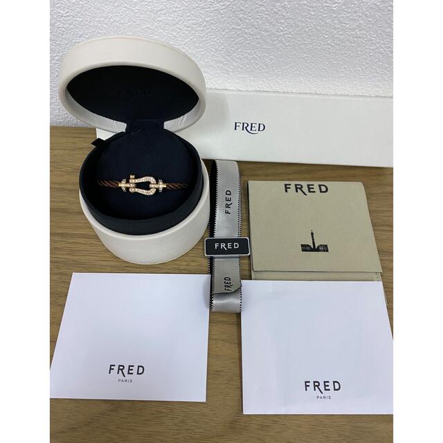 フレッド FRED フォース10 LM サイズ17 K18 ダイヤ 購入証明あり | フリマアプリ ラクマ